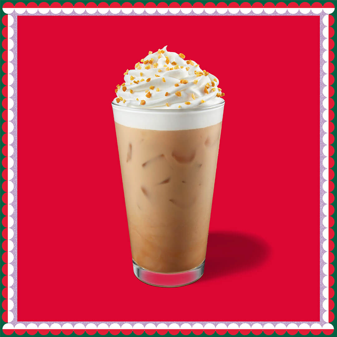 Iced Confetti Cookie Latte​ Web